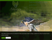 Tablet Screenshot of falconry-cz.com